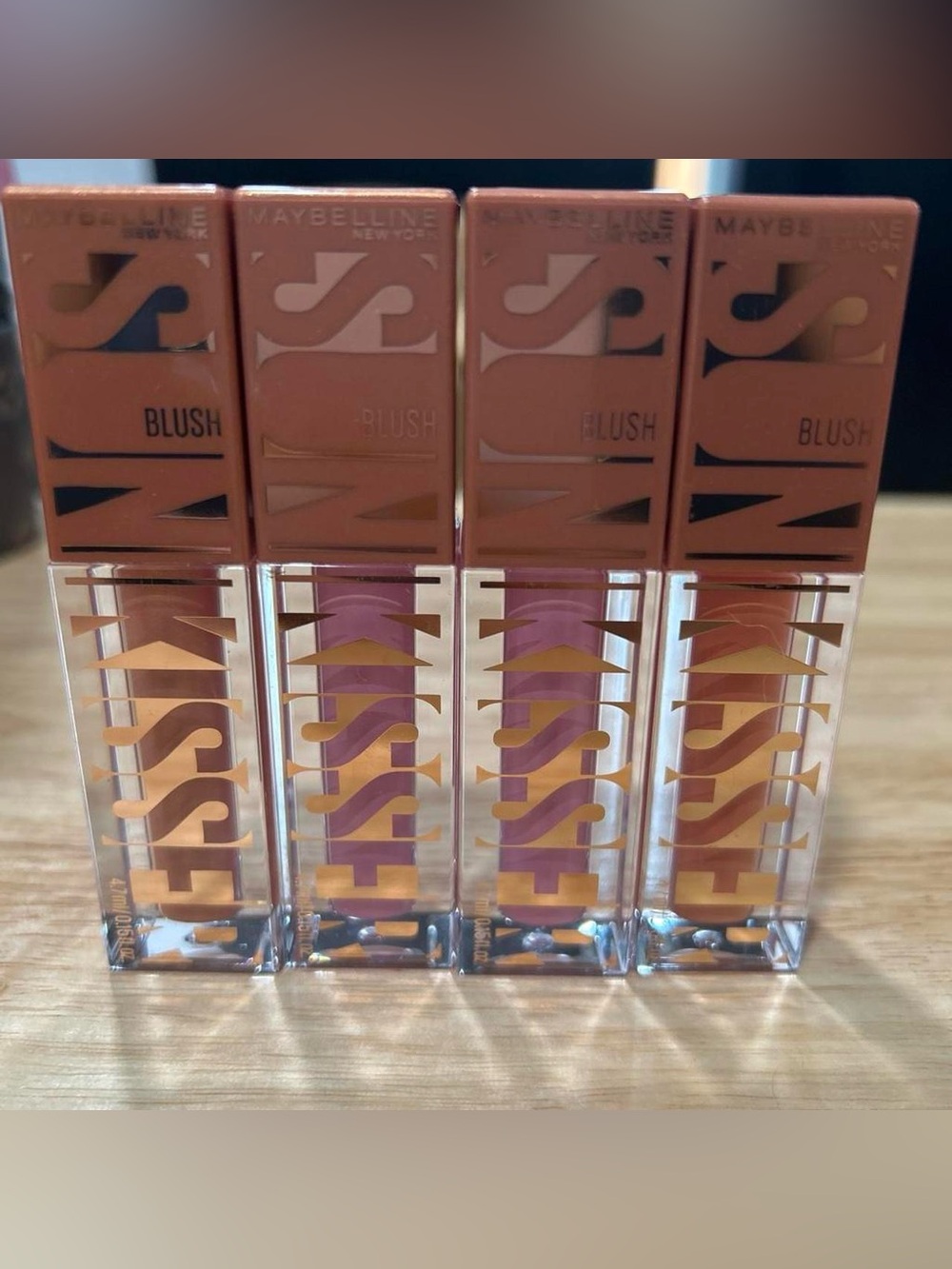 Maybelline SuperStay Blush Liquid Color - Pink and Mauve Tones (lot of 4)